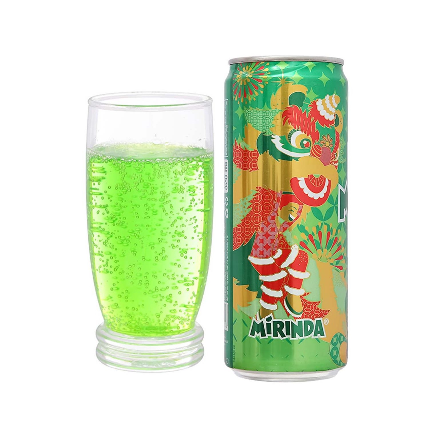 High quality soft drinks Mirindaa cream soda fruity carbonated drinks can 320ml Beverages Organic Delicious Energy Drink Vietnam