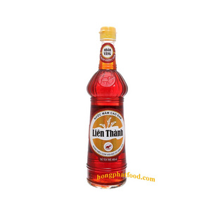 Premium Quality Lien Thanh Yellow label 38N fish Sauce - Export Anchovy fish sauce glass bottle 600ml from Vietnam seafood sauce