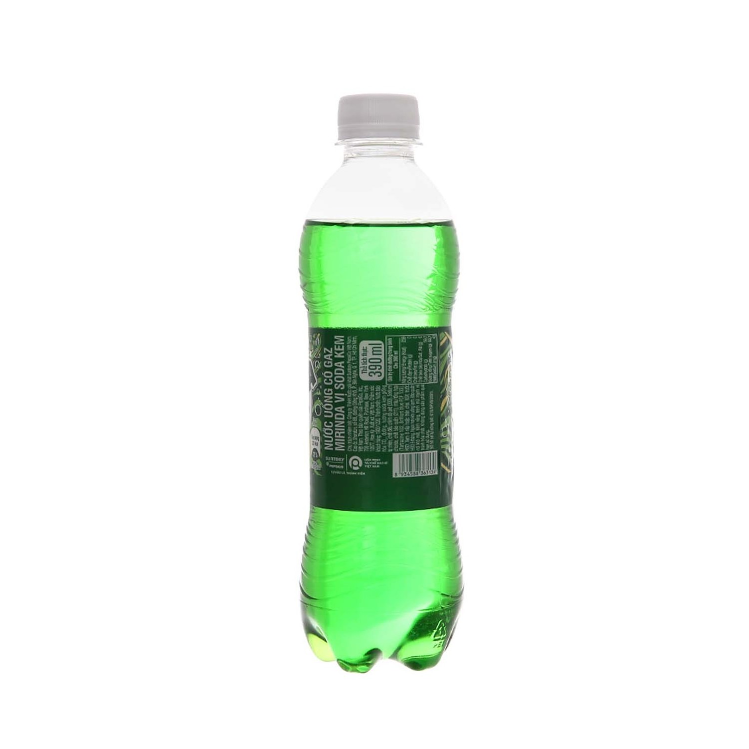 Hot sale soft drinks Mirindaa cream soda fruity carbonated drinks bottle 390ml Beverages Delicious Energy Drinks made in Vietnam