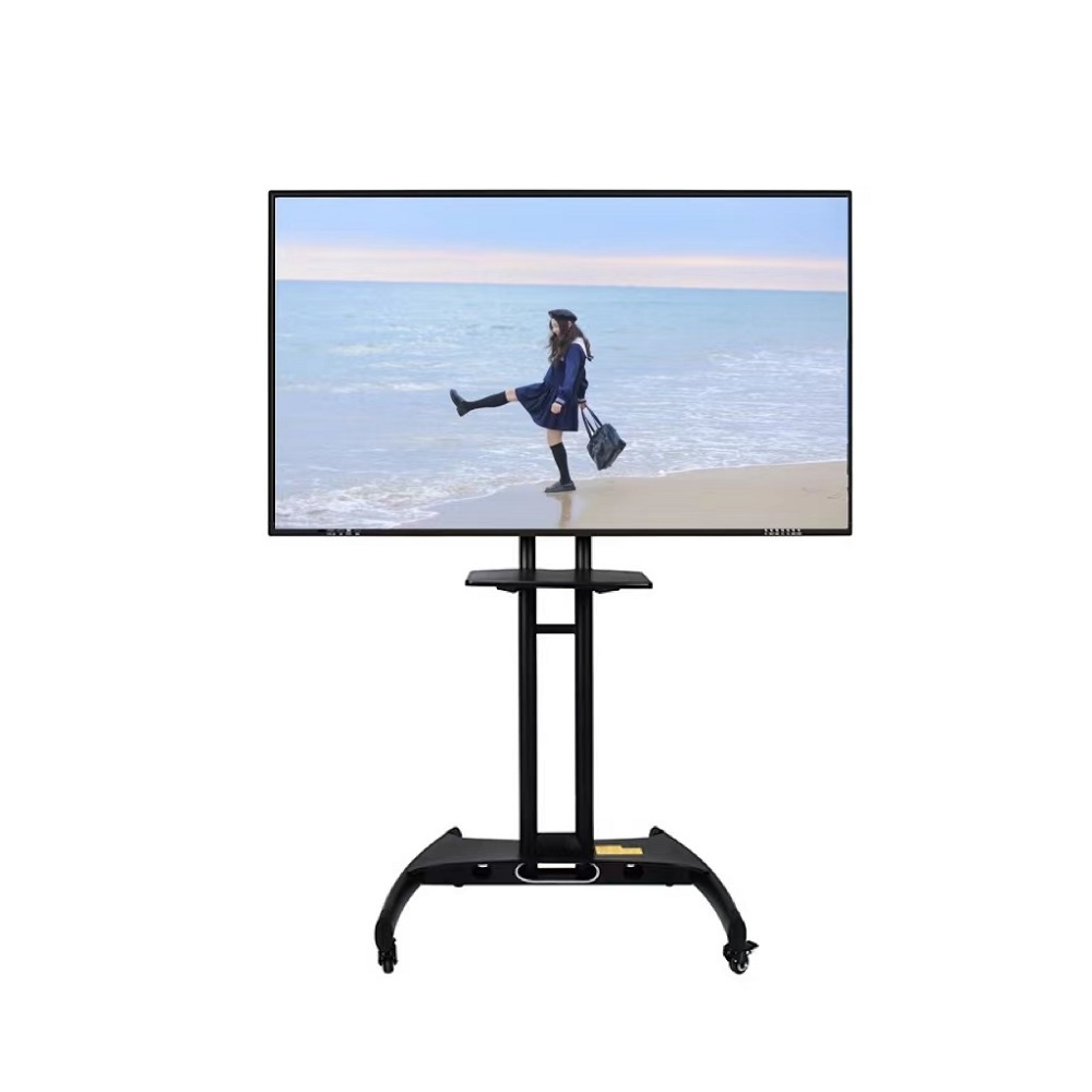 Hot Sales Touch Screen 4K Tv Floor Stand Lcd Led 65 75 86 98 Inch Smart Board Interactive Whiteboard With Projector For Office