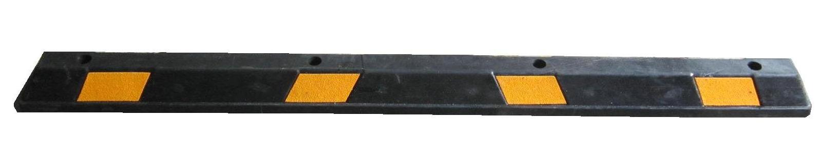 1830mm USA Standard Rubber Wheel Stops  Parking Bumper Rubber Parking Curb Rubber Parking Block