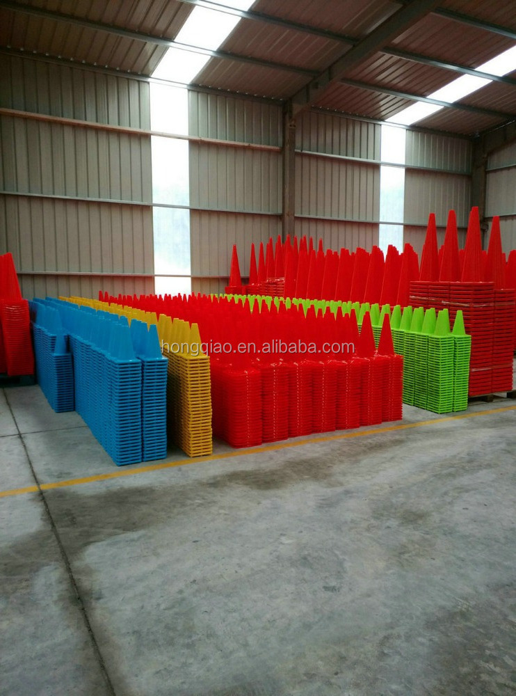 28'' Solid Fluorescent Orange flexible parking road cones traffic cone