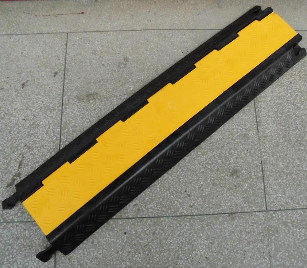 2 channel cable ramp rubber cable protector