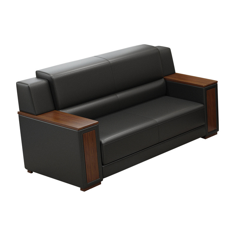 Modern luxury design office sofa furniture office leather sofa 2 person seats sofas living room furniture