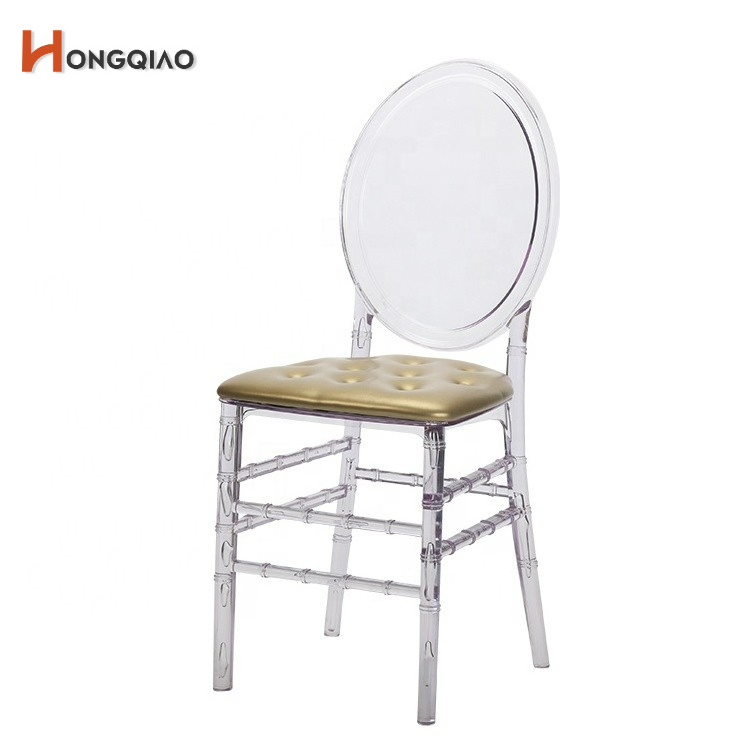 Factory Wholesale Stackable Event Outdoor Indoor Chairs Crystal Chairs Wedding Chairs