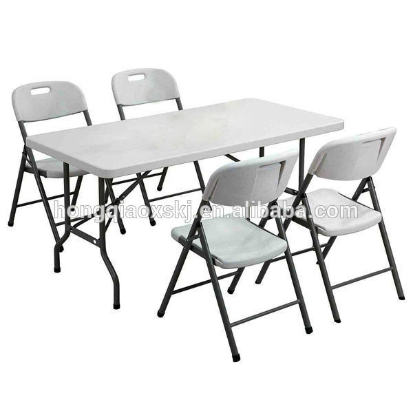 White Outdoor Chair Wedding Folding Chairs 4-pack Commercial Quality