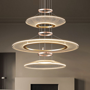 Ceiling Lights for Living Room Indoor Minimalist LED Pendant Lights for Kitchen Island Hotel Restaurant Chandeliers