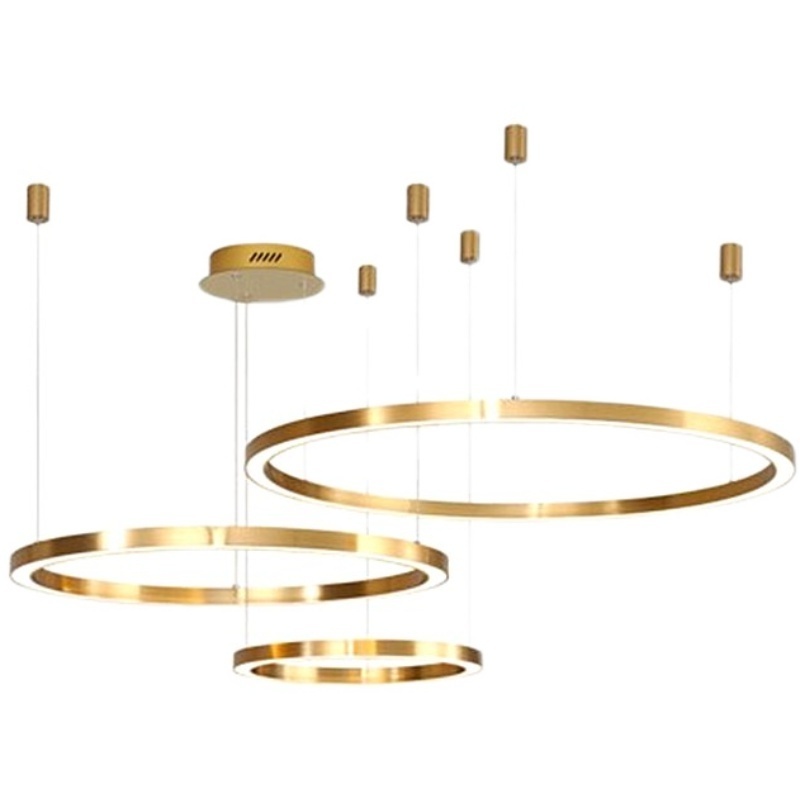 kitchen lighting Hotel Living Room Dining Room Pendant Lamp Hotel Living Room Circle Design Chandelier