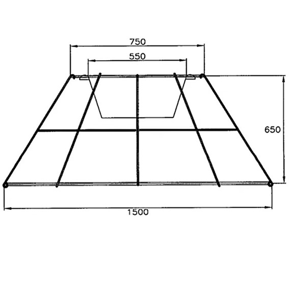 Commercial 150cm Diameter King Crab Pots Traps for Alaskan King Crab