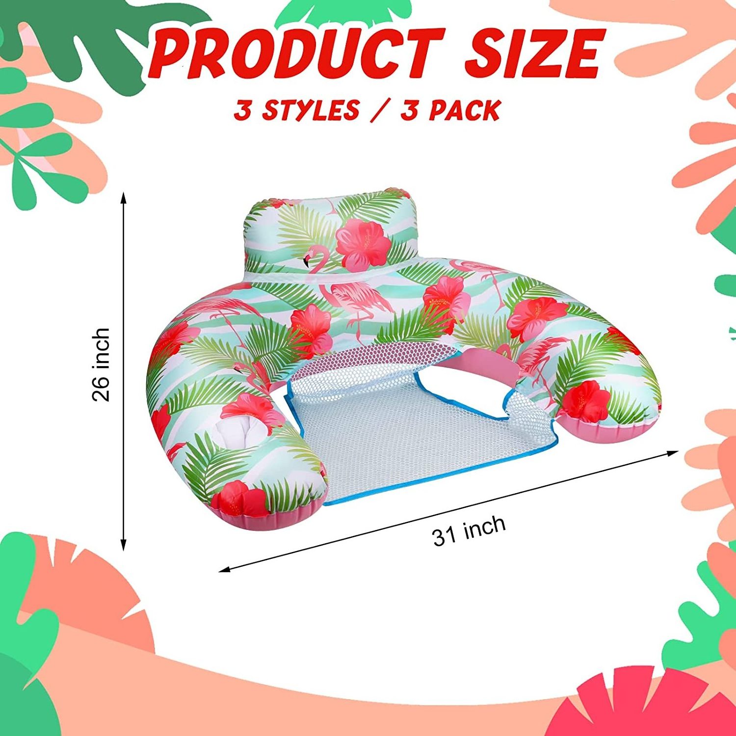 Inflatable Tanning Pool Lounge Float  Inflatable Pool Chair Lounge Floats