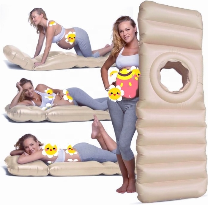 Factory Inflatable Pregnancy Pillow, Pregnancy Bed + Maternity Raft Float with a Hole to Lie on Your Stomach During Pregnancy