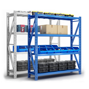 Metal Light-Duty Warehouse Rack,Industrial Boltless Storage Rack Industrial Racks Other Warehousing