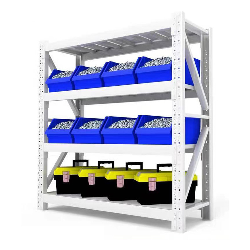 Metal Light-Duty Warehouse Rack,Industrial Boltless Storage Rack Industrial Racks Other Warehousing