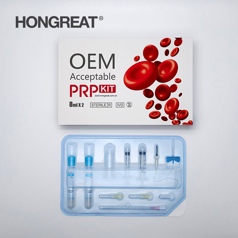 Hongreat Medical PRP Tube Kit for Vacuum Blood Collection Test Tube