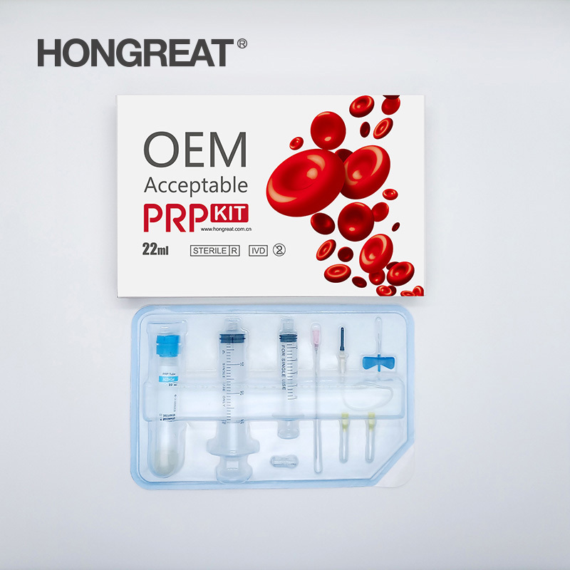 Hongreat Medical PRP Tube Kit for Vacuum Blood Collection Test Tube