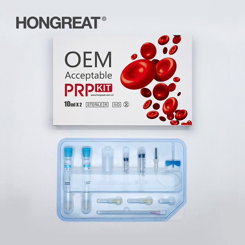 Hongreat Medical PRP Tube Kit for Vacuum Blood Collection Test Tube