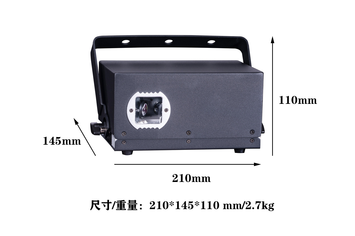 Mini 2w Rgb Star Laser Waterproof Ip65 Outdoor  Starry Sky Laser Trees Luminous Lights 2000mw