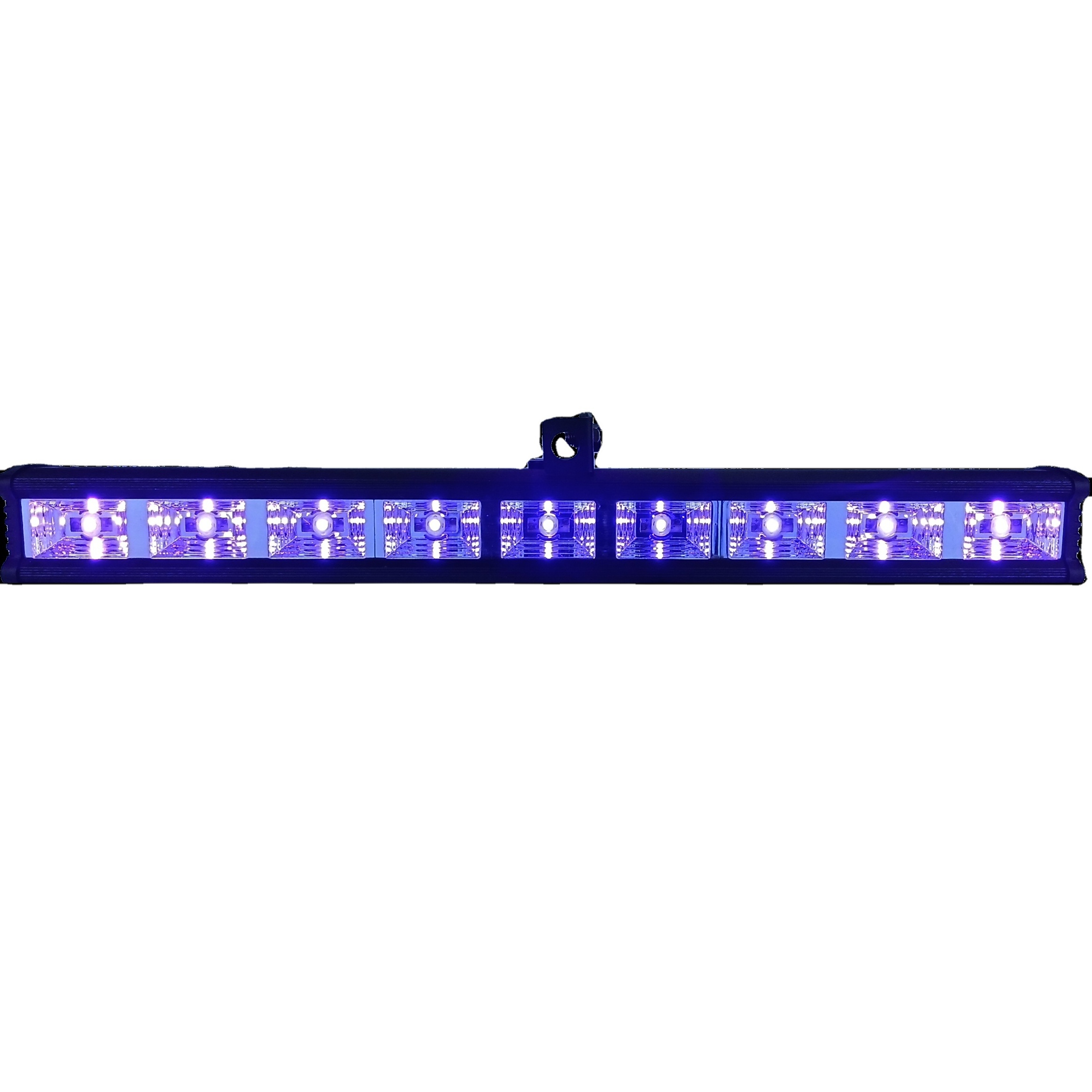 Hongrui 9 purple lights always on LED par wedding uplights dj disco DMX stage lighting  LED par Beam Stage light