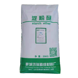 starch  ether active in tile glue