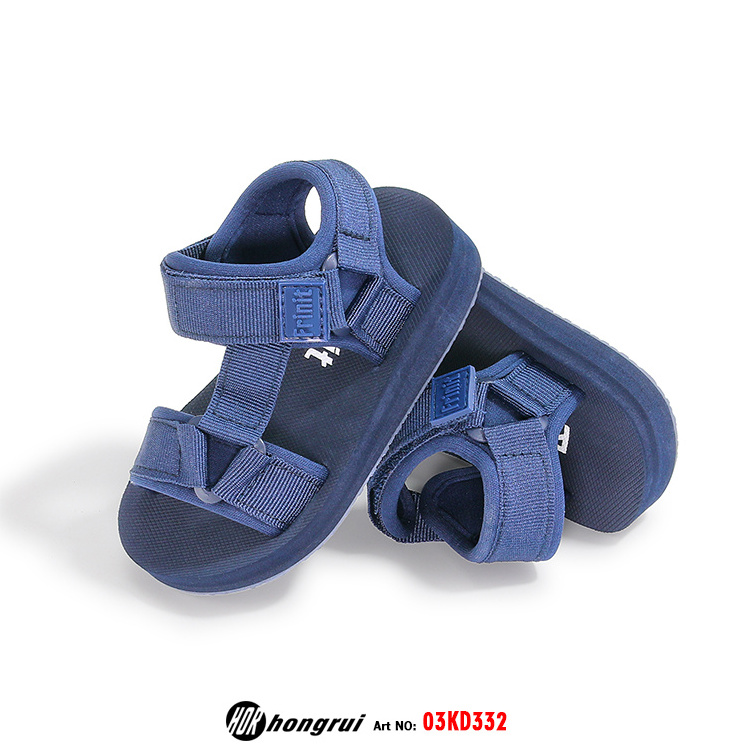 new Summer outdoor EVA Foam sandals kids shoes Walking custom wholesale Toddler adjustable slide sandals for girls and boys