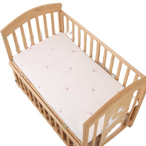 Custom Crib Baby Crash-Proof Baby Bedding Embroidered Disassembled and Washable Crib Wrap Thickened Liner