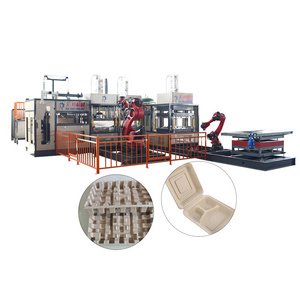 paper/bagasse/bamboo/wood Pulp Molding Machine for industrial package tableware tray...Mask PZH1300