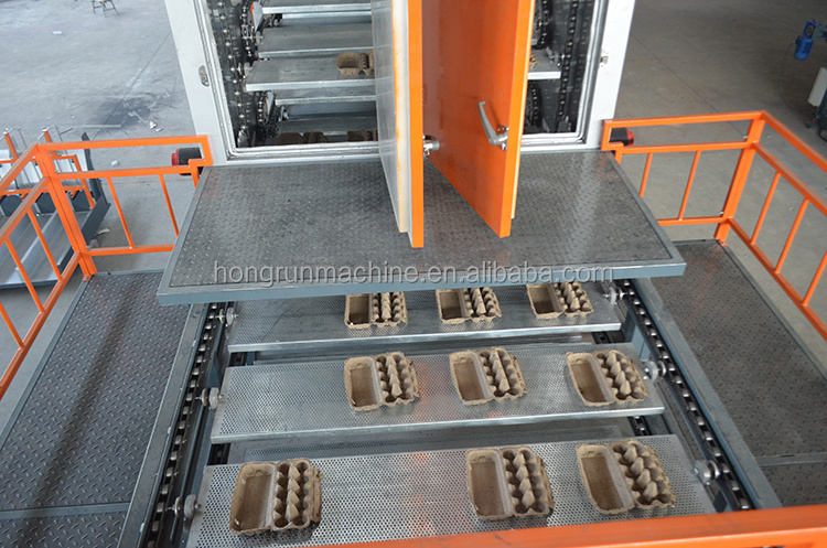 Double Rotary Egg Tray Making Machine Egg Carton Packing Protection Packaging Craft Box Packing Machine with 8000-12000pcs/hr