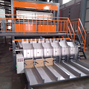 Popular waste paper recycling automatic paper pulp molding egg tray forming machine with competitive price