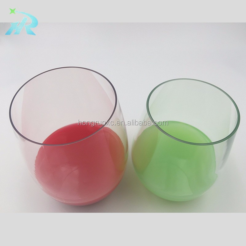 12OZ/350ml Unbreakable BPA free Tritan plastic wine glass