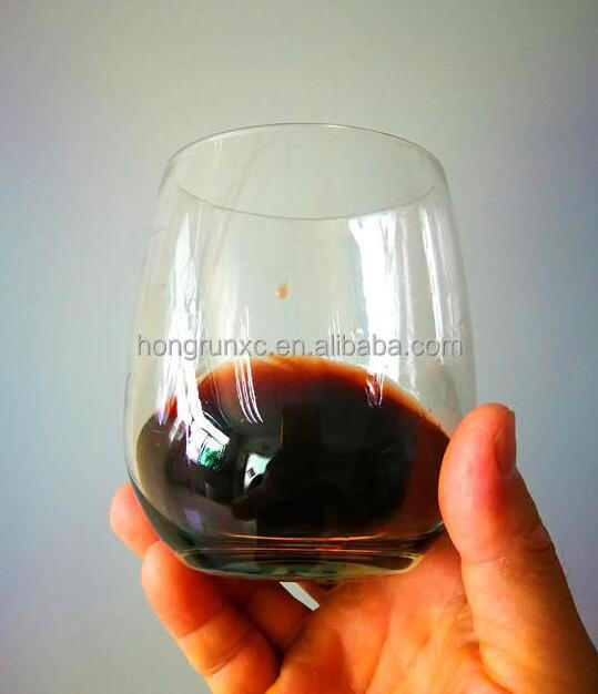 Reusable Tritan Thick Strong Plastic Wine Glasses