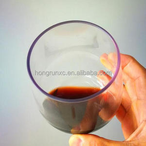 Reusable Tritan Thick Strong Plastic Wine Glasses