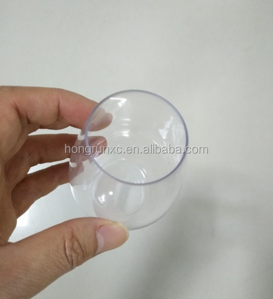 disposable unbreakable tasting 4OZ plastic wine glass