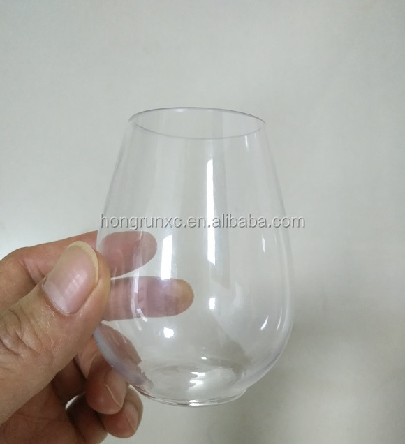 disposable unbreakable tasting 4OZ plastic wine glass