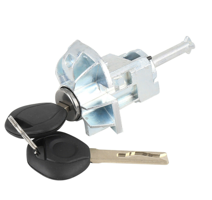 Left Driver Side Car Door Lock Cylinder With 2 Keys For BMW E46 3 Series 01-06 51217019975 51 21 7 019 975