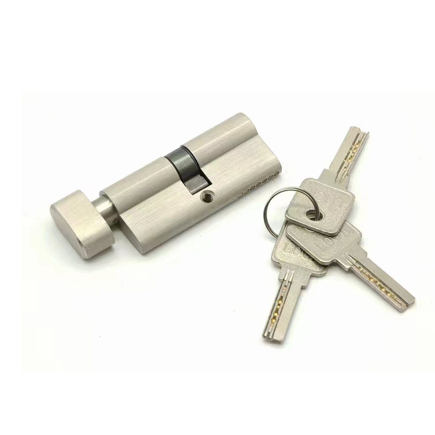 Euro door lock  thumb turn cylinder with knob sash latch and deadbolt mortise door lock