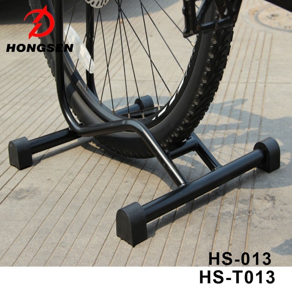 High Quality Back Wheel Repair Stand L Shape Bicycle Parking Stand Floor Display Rack