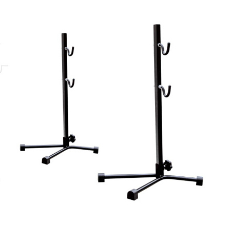 Bike Parking Rack Two Kooks Bicycle Repair Display Stand Adjustable Steel All Sizes' Road/mountain Standard Bike 68*43*30CM 50kg