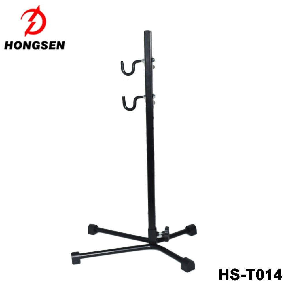 Bike Parking Rack Two Kooks Bicycle Repair Display Stand Adjustable Steel All Sizes' Road/mountain Standard Bike 68*43*30CM 50kg