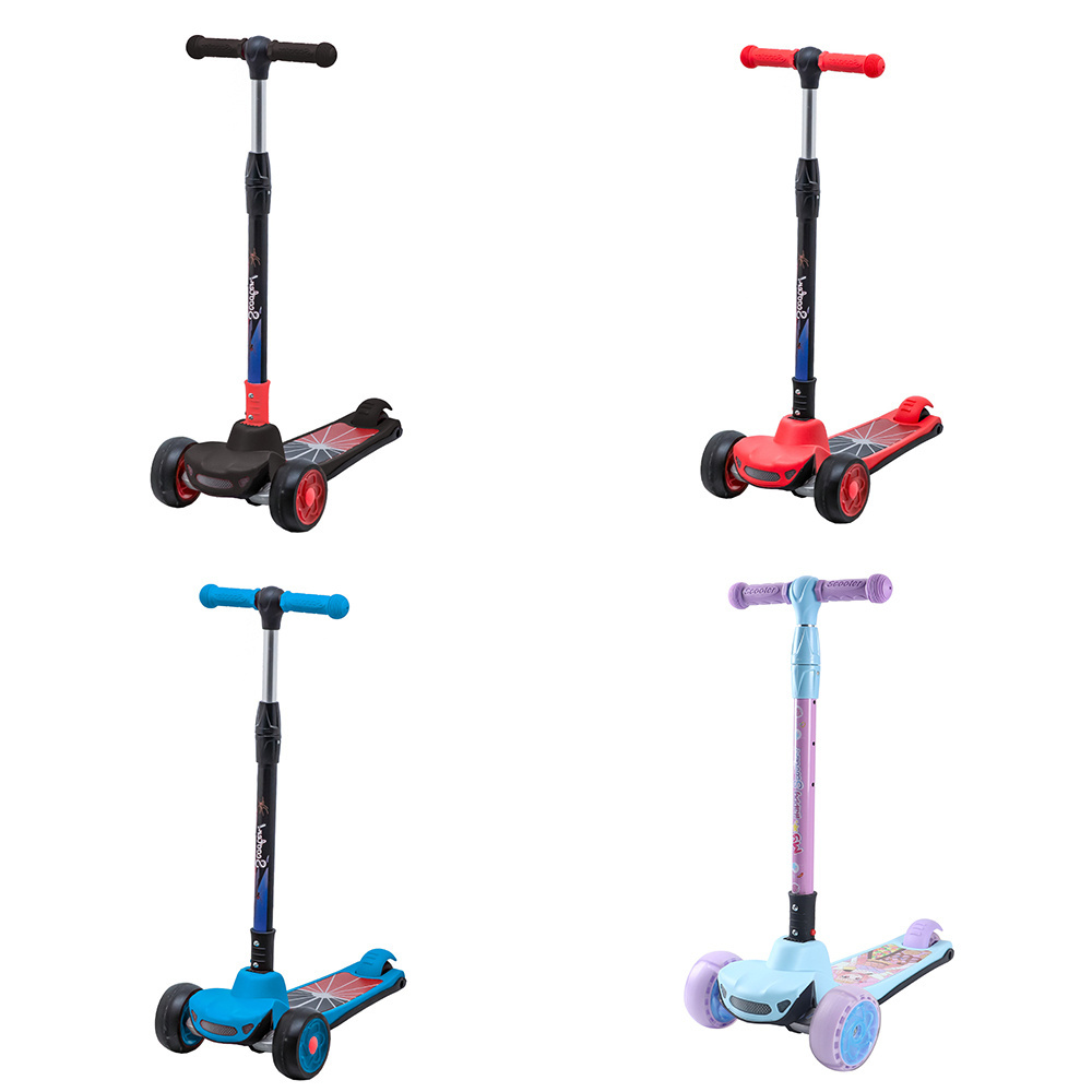 7 pieces per box 4 color kids vespa scooter children toy 3 wheel scooter kids kick foot scooters for sale