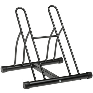 Cycle Durable Steel Rack 2 Bicycle Stand Bike Parking rack for Indoor Outdoor Floor