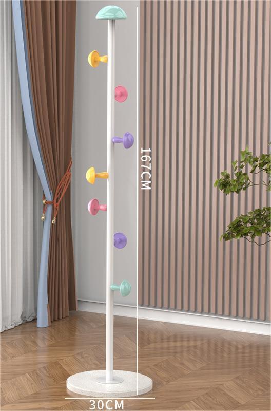 2023 The best-selling creative small mushroom hanger home indoor children's coat rack floor hanger bedroom collection