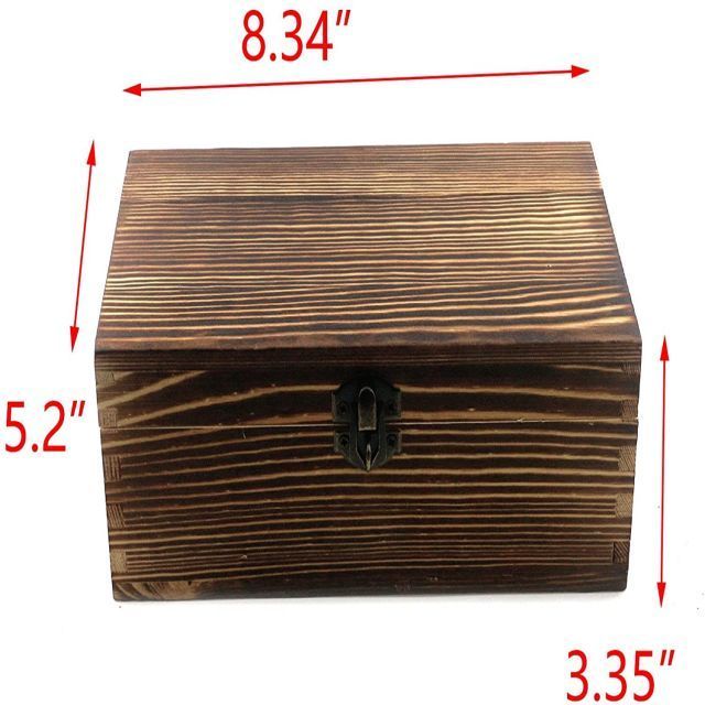 2022 plain pine wood gift box natural chocolate wood packaging box ready to ship bamboo lip balm container with wooden box