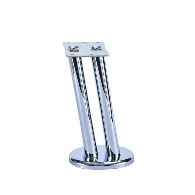 2023 Sofa Hardware Legs 4 inch/10 cm Glossy Legs Stainless Steel Furniture Parts Single Metal Sofa legs Accessories