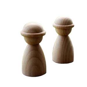 Maxery Modern Simple Wood Furniture Handles Pull Natural Wood Cabinet Handles and Knobs Decorative Drawer wooden animal knobs