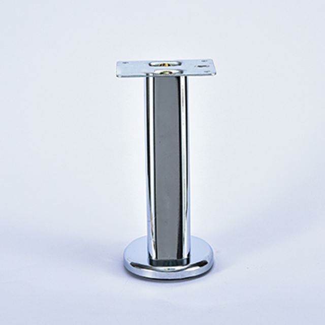 2023 Sofa Hardware Legs 4 inch/10 cm Glossy Legs Stainless Steel Furniture Parts Single Metal Sofa legs Accessories