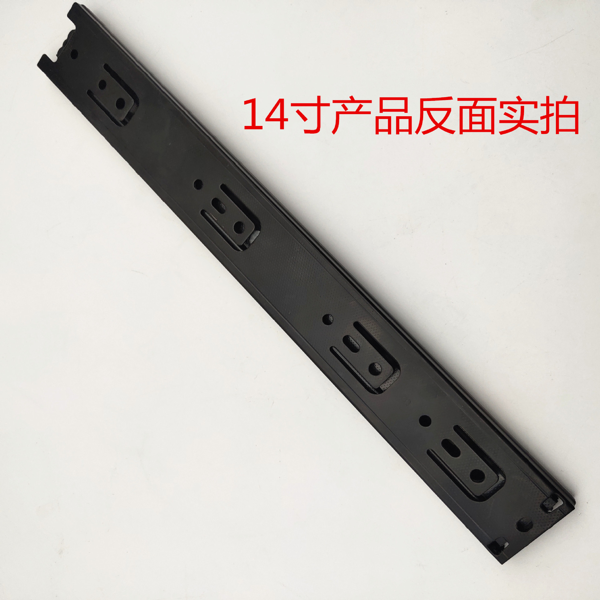 Factory goods cold rolled steel three fold drawer mute slide rail steel ball slide rail furniture hardware slide wholesale