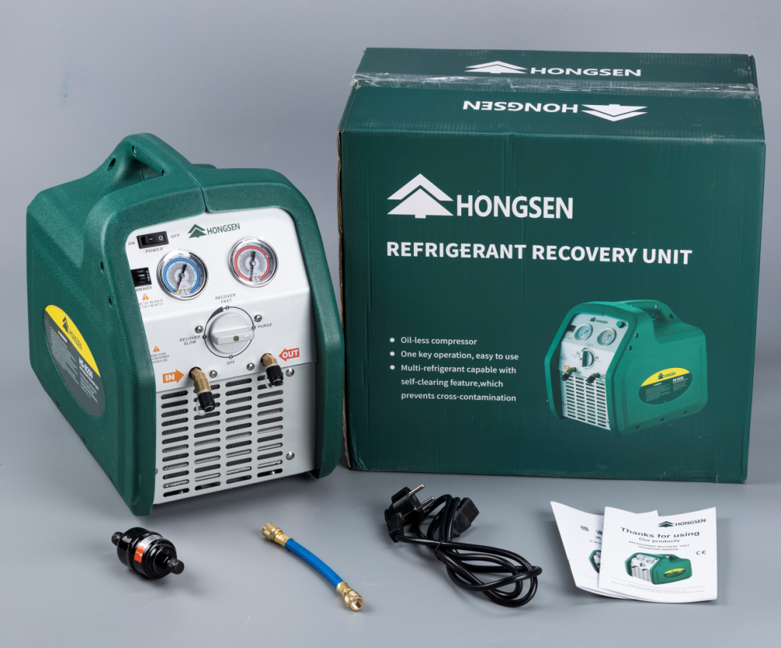 HONGSEN R250 CFC HCFC HFC Refrigerant recovery unit kinds of gas recovery machine