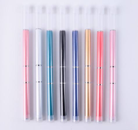 Dual-Use Manicure Glue Quick Extension Steel Push Phototherapy Crystal Pen Glue Embossing Stick Quick Extension Brush