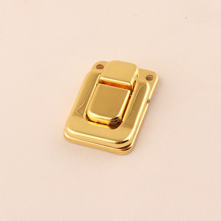 high quality gold color metal jewelry box lock hardware for wooden box