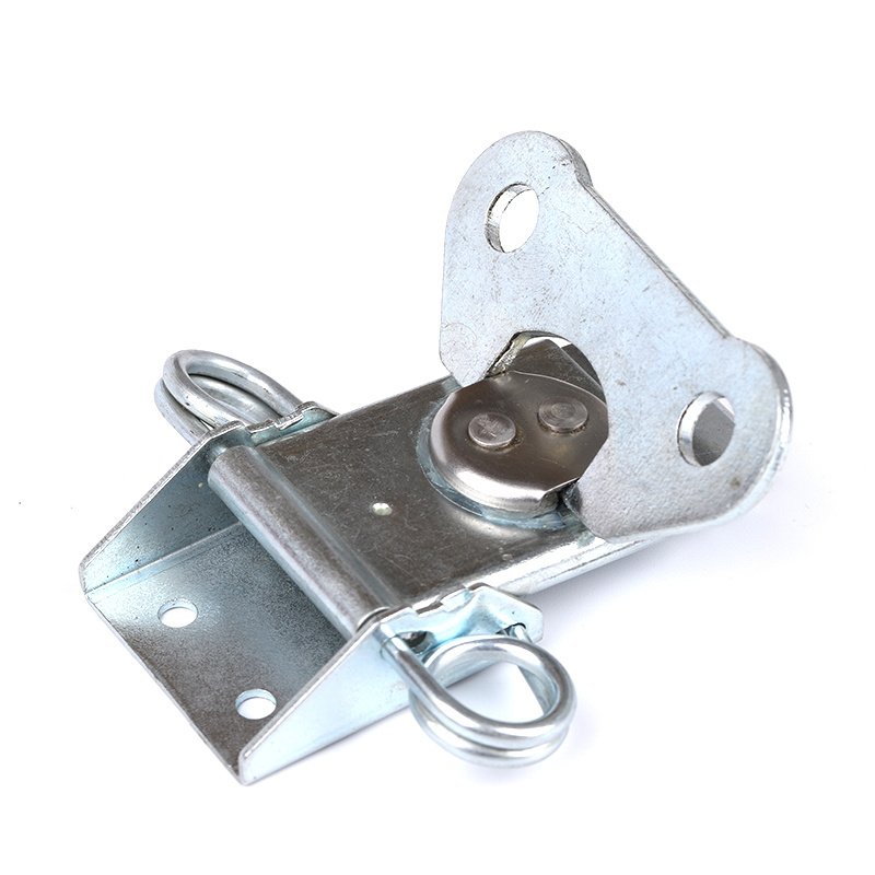 OEM custom latch hasp lock link galvanized metal fabrication bending stamping part Assembly part